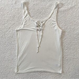 American Eagle  White Tanktop